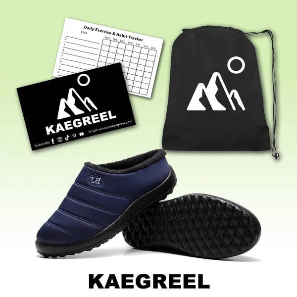 Cómodas zapatillas de invierno de espuma viscoel