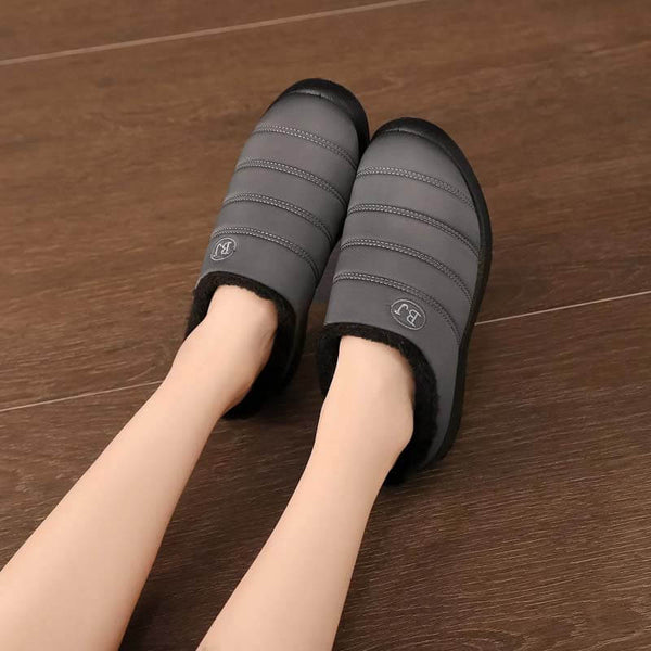 Cómodas zapatillas de invierno de espuma viscoel