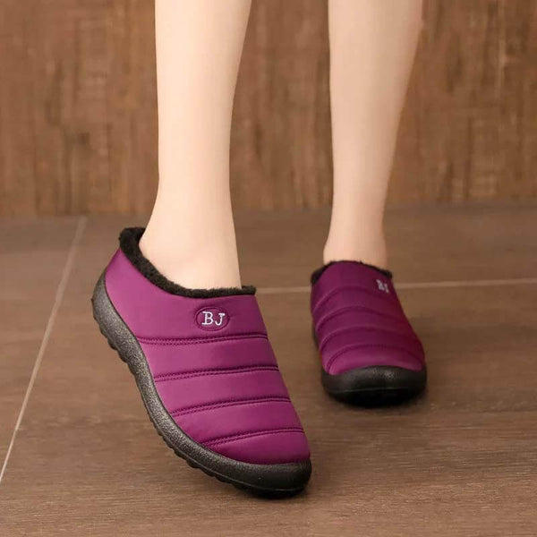 Cómodas zapatillas de invierno de espuma viscoel