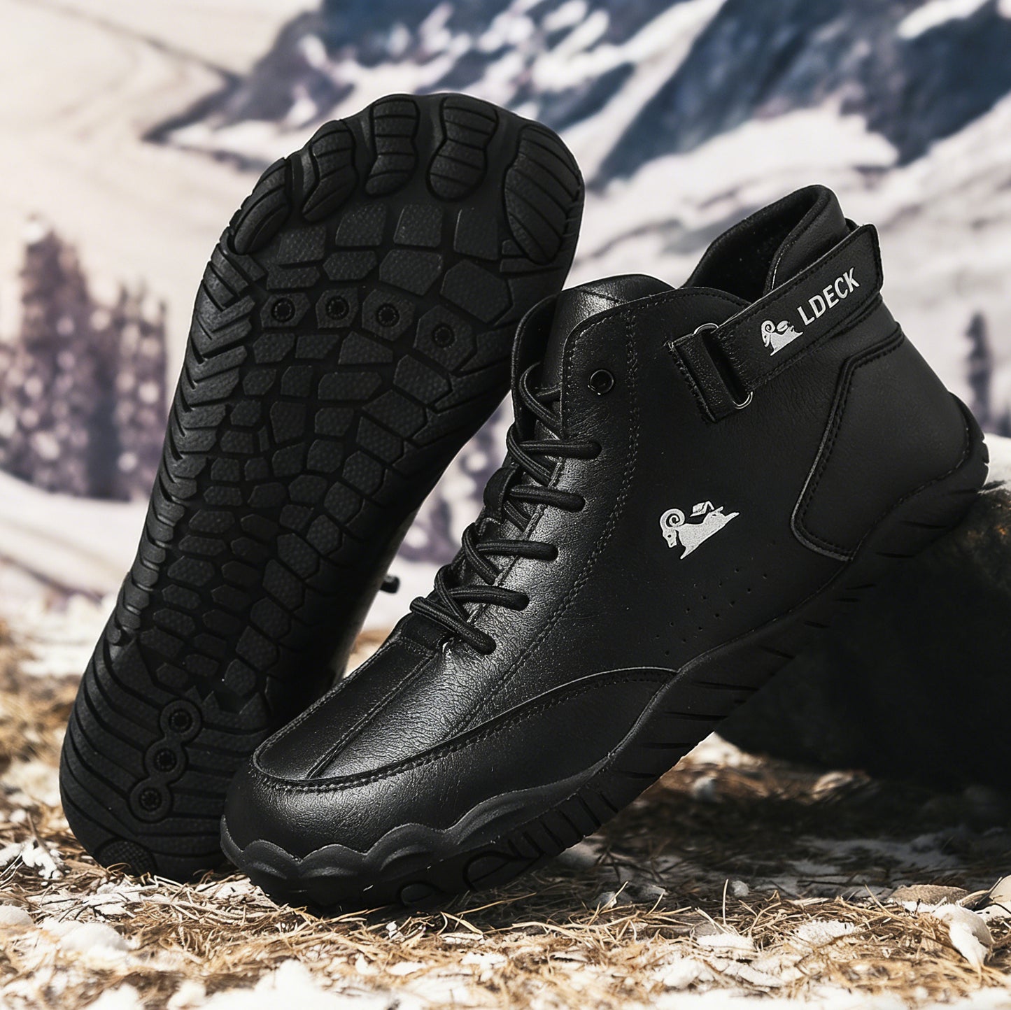 Unisex Wide-Toe Winter Barefoot Shoes – Warm, Non-Slip, Naturally Aligned Comfort