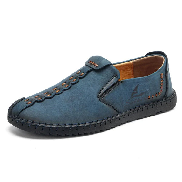 kaegreel handmade leather shoes 31320 blue