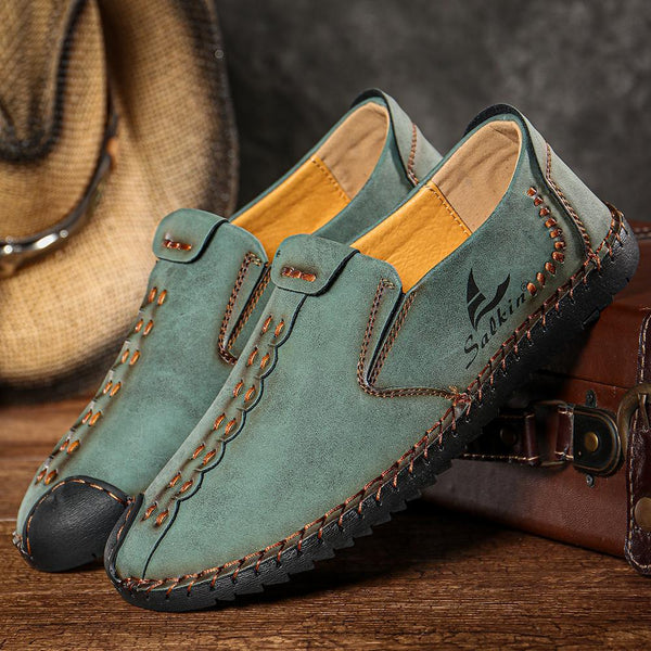 kaegreel handmade leather shoes 31320 green