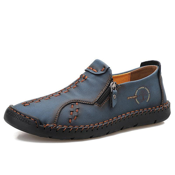 kaegreel handmade leather shoes 31338 blue