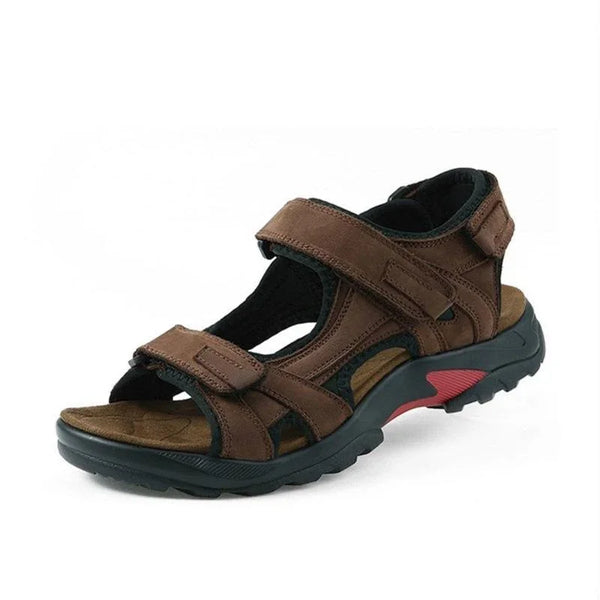 kaegreel handmade leather shoes sandals slippers 133968 dark brown