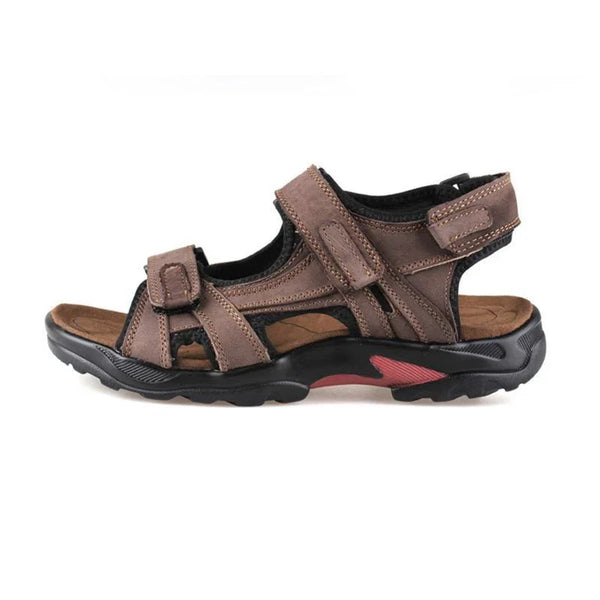 kaegreel handmade leather shoes sandals slippers 133968 dark brown