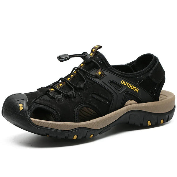 kaegreel handmade leather shoes sandals slippers 31407 black