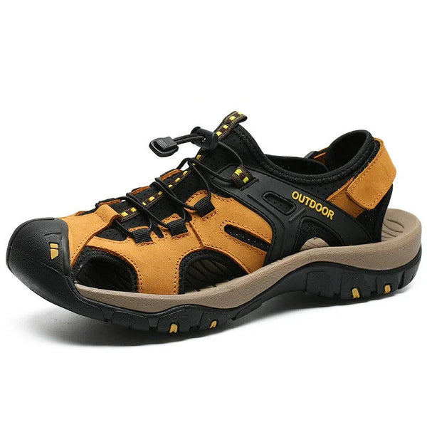 kaegreel handmade leather shoes sandals slippers 31407 yellow brown