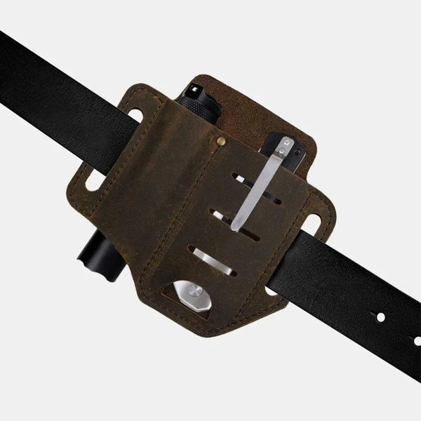 kaegreel leather belt multitool cases 31162 coffee