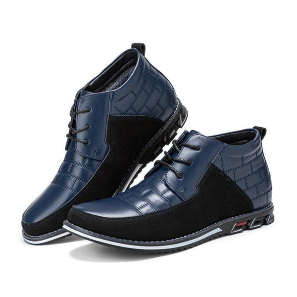 kaegreel leather business dress shoes 31184 blue