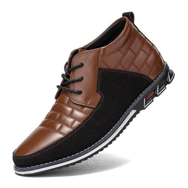 kaegreel leather business dress shoes 31184 brown