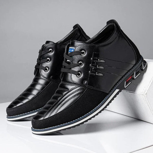 kaegreel leather business dress shoes 31186 black