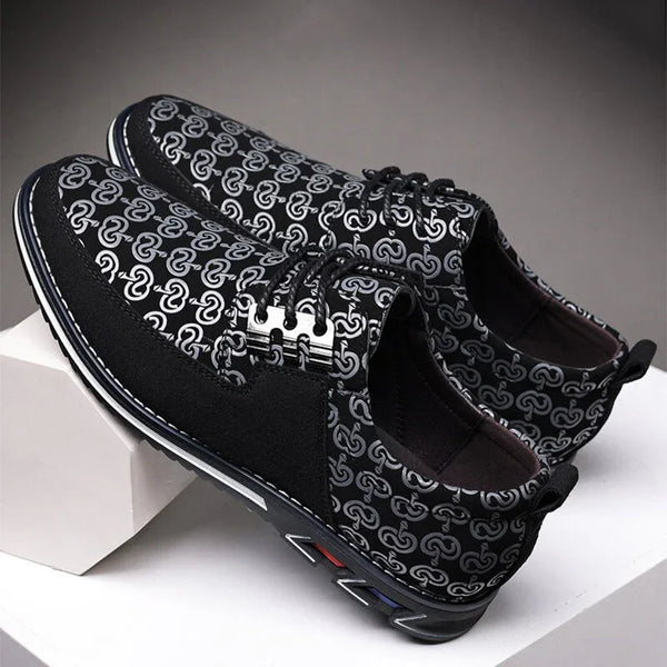 kaegreel leather business dress shoes 31371 black