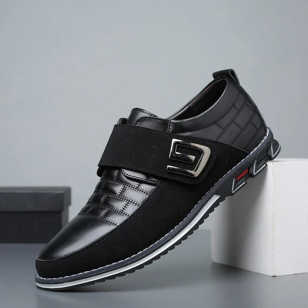 kaegreel leather business dress shoes 31380 black