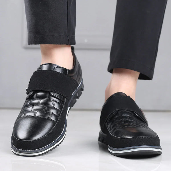 kaegreel leather business dress shoes 31380 black