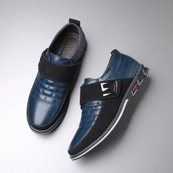 kaegreel leather business dress shoes 31380 blue