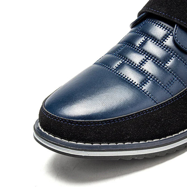 kaegreel leather business dress shoes 31380 blue
