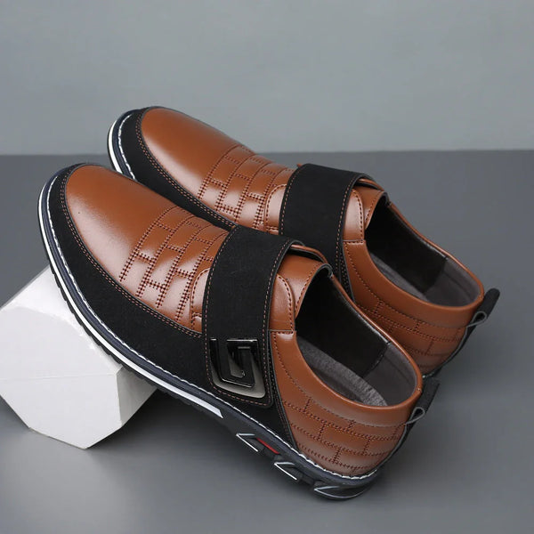 kaegreel leather business dress shoes 31380 brown