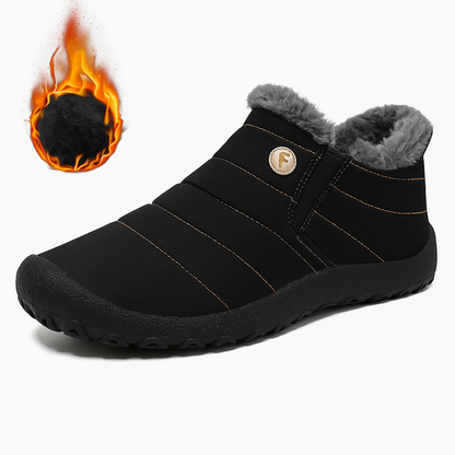 Stivali da neve per esterni foderati di peluche caldi impermeabili unisex (BOGO) (SCOND AUTO-PLIES con 2 coppie nel carrello.)