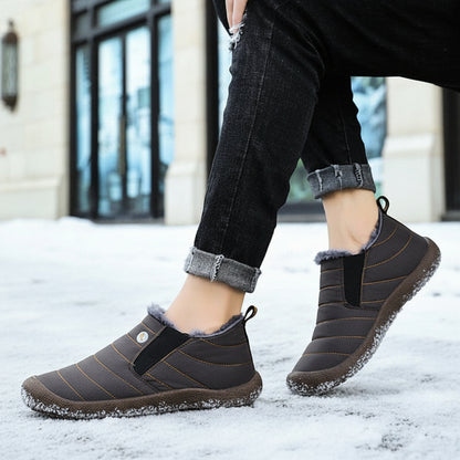 Kaegreel Unisex Waterproof Warm Plush Lined Outdoor Snow Ankle Boots