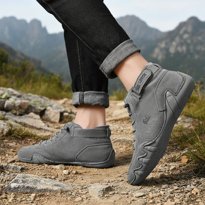 Men Women Velcro Suede High Boots Beck Shoes (Unisex)