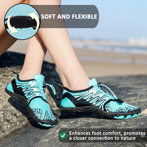 Light Barefoot Shoes Quick Dry Breathable Water Shoes Beach, Swimming, Boating, Hiking, Surfing, Walking Shoes