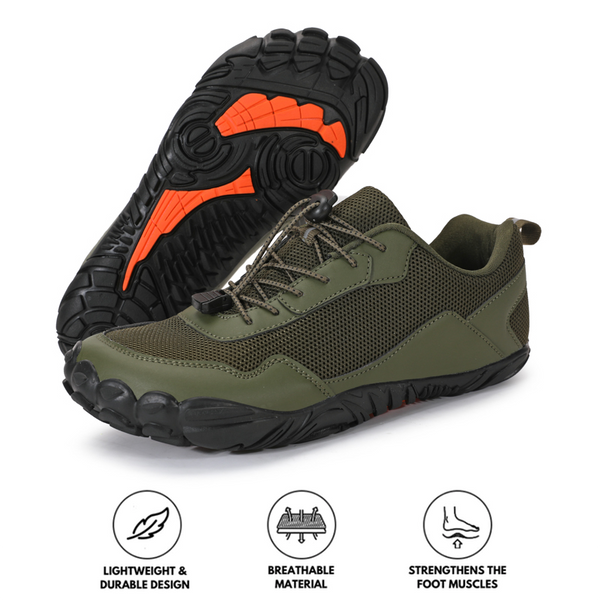 Men's Barefoot Hiking Shoes Breathable Outdoor Sports Climbing Shoes Trekking Sneakers Non-Slip Jogging Shoes