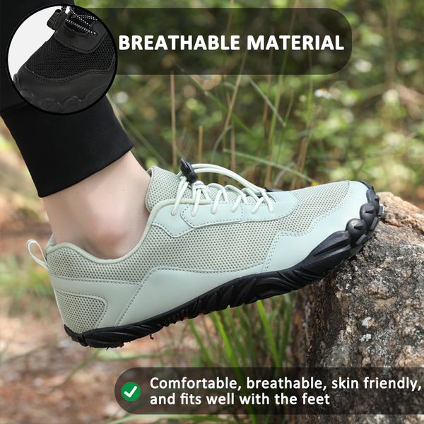 Men's Barefoot Hiking Shoes Breathable Outdoor Sports Climbing Shoes Trekking Sneakers Non-Slip Jogging Shoes