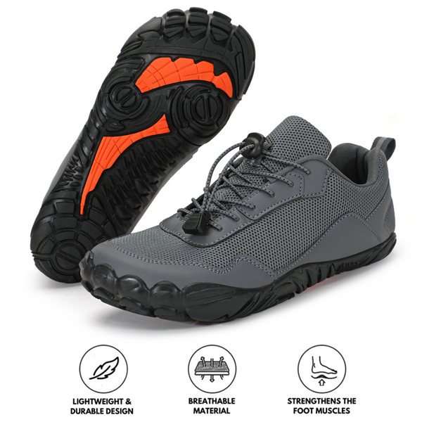 Men's Barefoot Hiking Shoes Breathable Outdoor Sports Climbing Shoes Trekking Sneakers Non-Slip Jogging Shoes