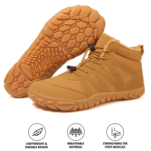 Alave al aire libre Zapatillas de invierno informales Botas de nieve que no son deslizantes e impermeables Barefoot Barefoot Shoe (unisex)