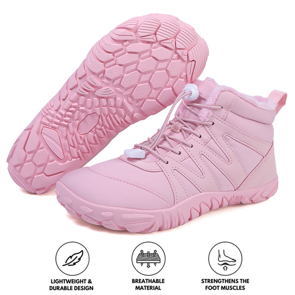 Alave al aire libre Zapatillas de invierno informales Botas de nieve que no son deslizantes e impermeables Barefoot Barefoot Shoe (unisex)