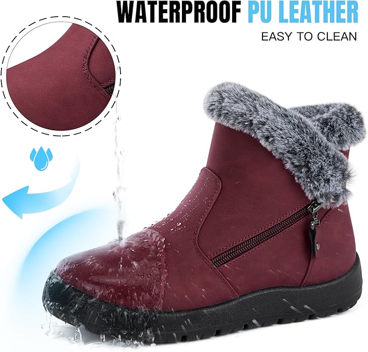 Women's Winter Warm Cloth Snow Boots Cotton Boots（BOGO）