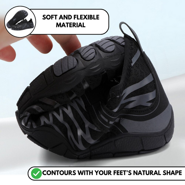 Zapatos saludables sin deslizamiento sin deslizamiento al aire libre transpirable para secar rápidos (unisex)