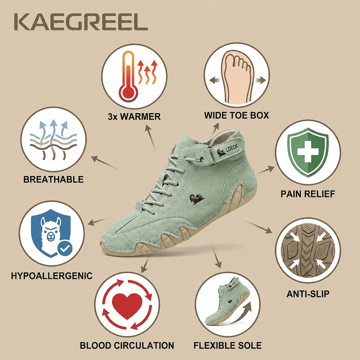 Männer Frauen Klettwäldchen Hochstiefel Beck Schuhe (Unisex) (Kopie)