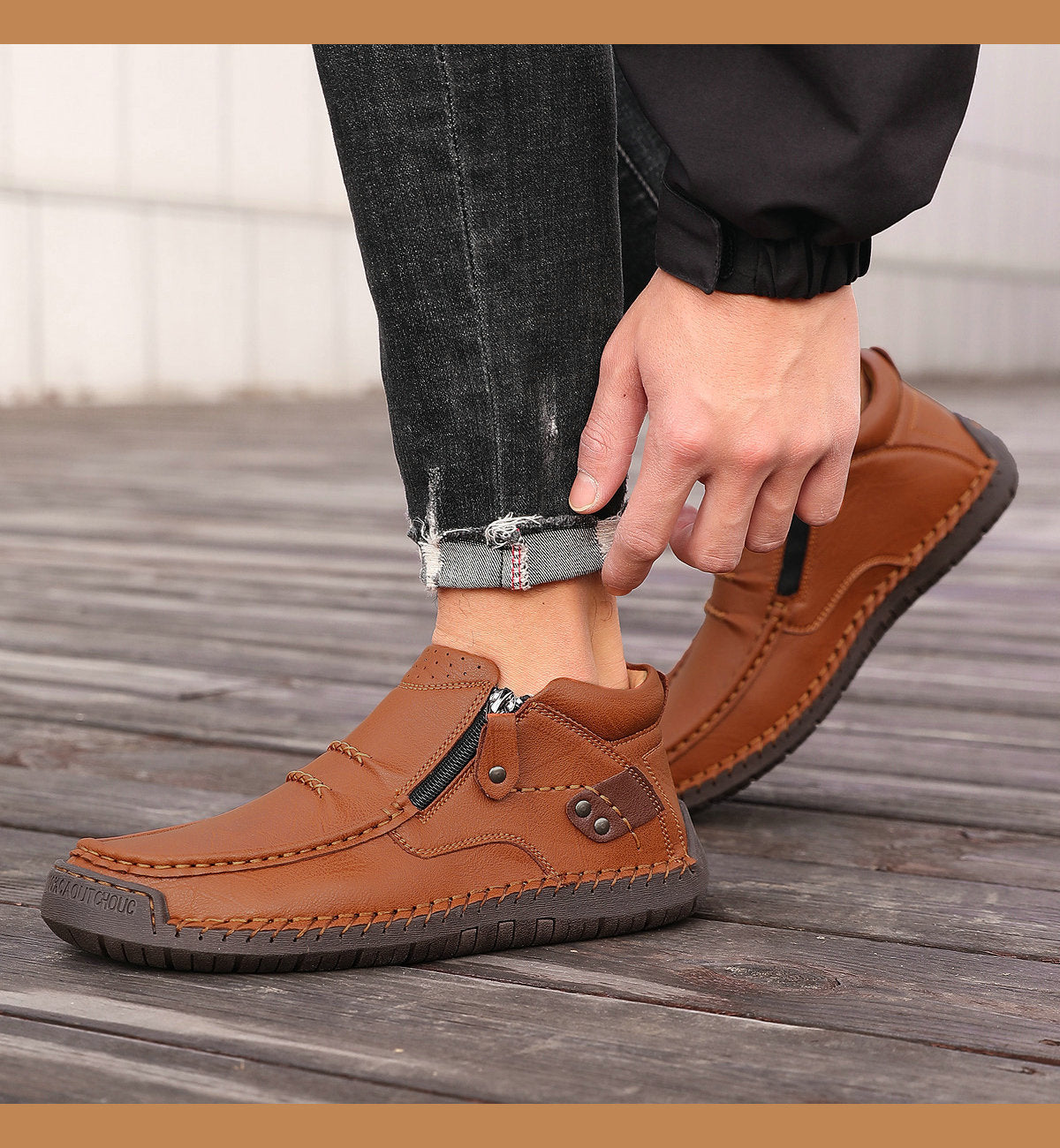 Bottes faites à la main royales classiques