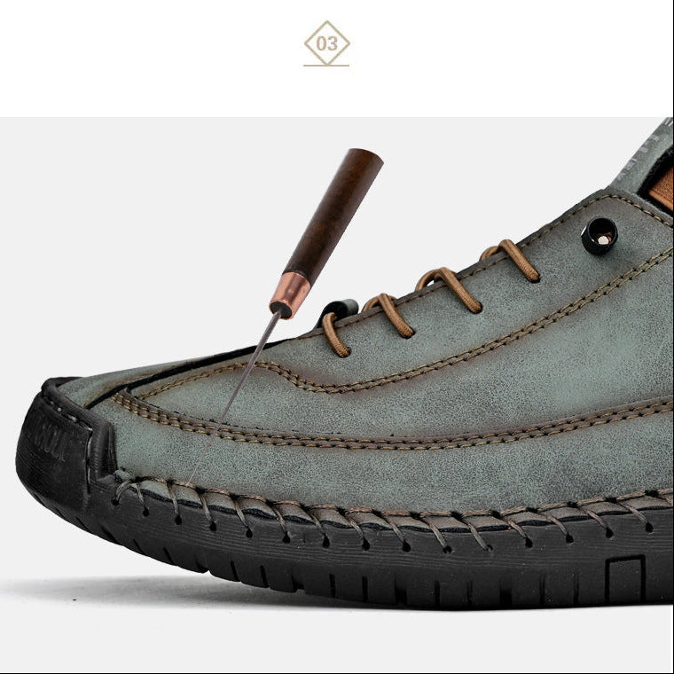 FP - Slip-on handmade leather shoes