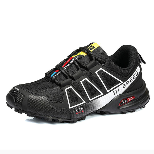 Men Hiking Footwear Outdoor Ultra-light Breathable Shock-absorbing Cycling Shoes