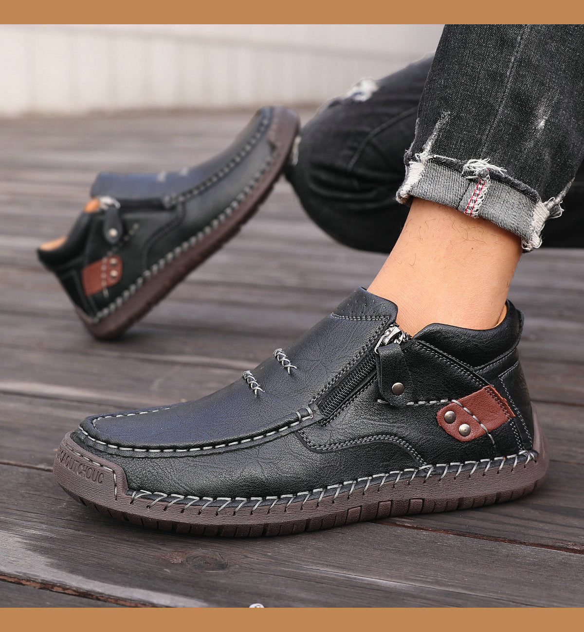 Bottes faites à la main royales classiques