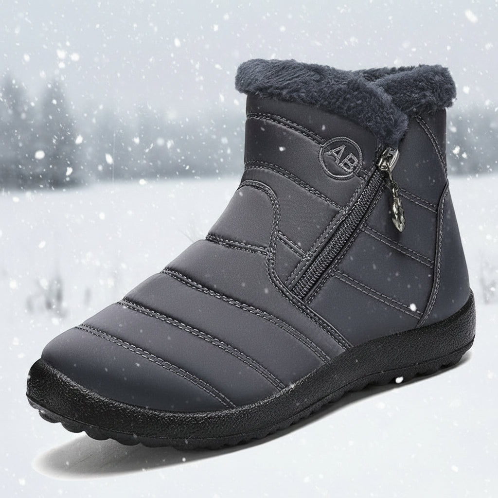 Donne inverno stivali da neve stivali corti stivali su stivali da donna all'aperto impermeabili scarpe calde foderate