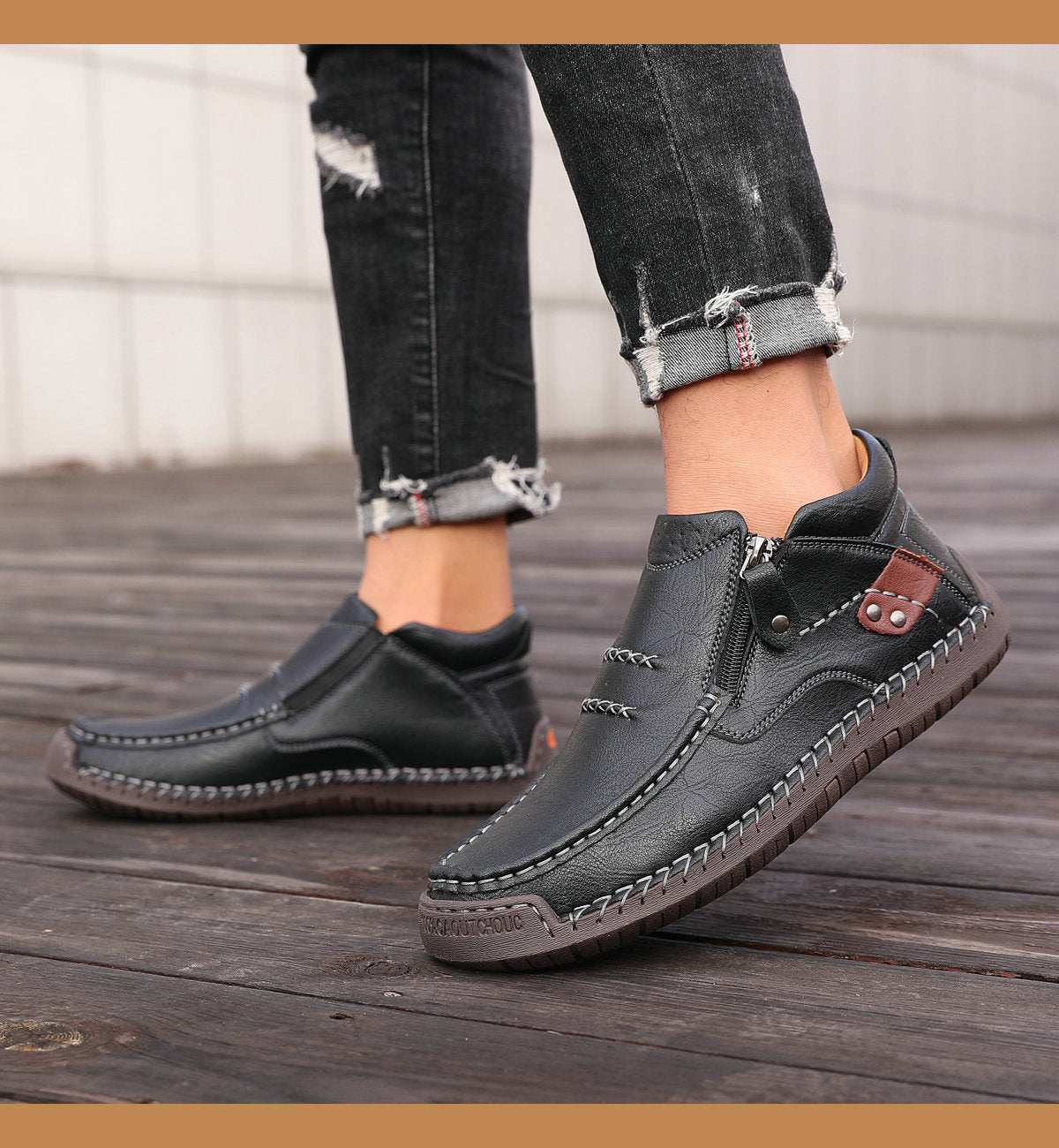 Bottes faites à la main royales classiques