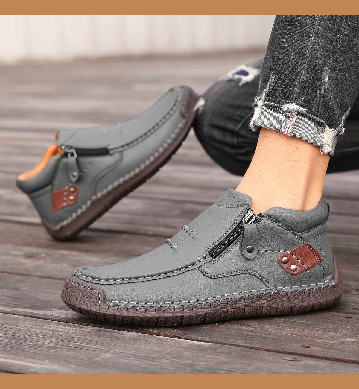 Bottes faites à la main royales classiques