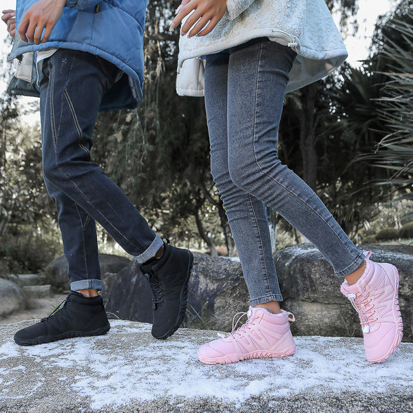 Alave al aire libre Zapatillas de invierno informales Botas de nieve que no son deslizantes e impermeables Barefoot Barefoot Shoe (unisex)