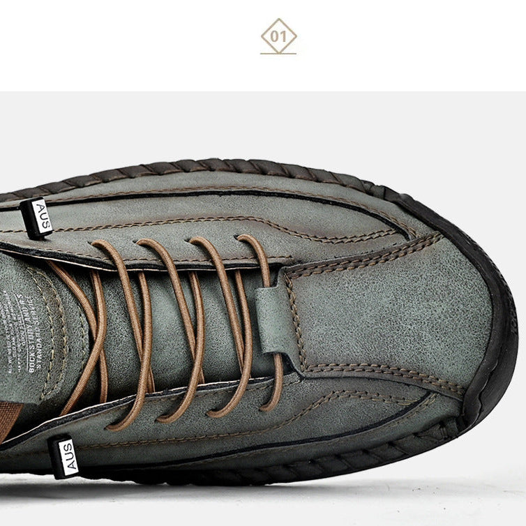 FP - Slip-on handmade leather shoes