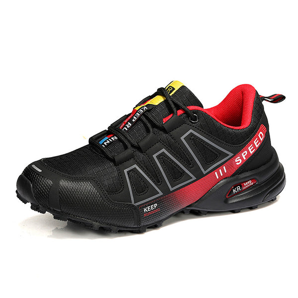 Men Hiking Footwear Outdoor Ultra-light Breathable Shock-absorbing Cycling Shoes