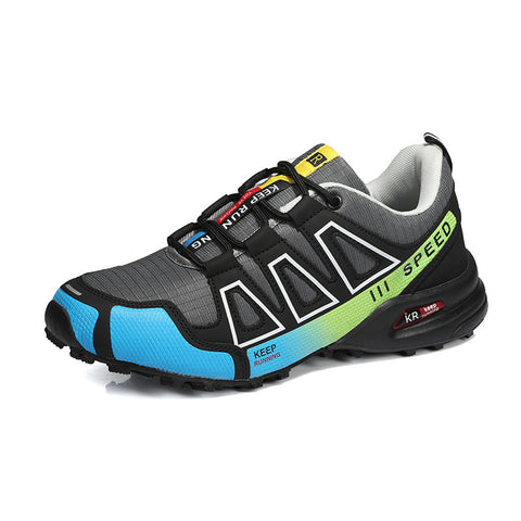 Men Hiking Footwear Outdoor Ultra-light Breathable Shock-absorbing Cycling Shoes