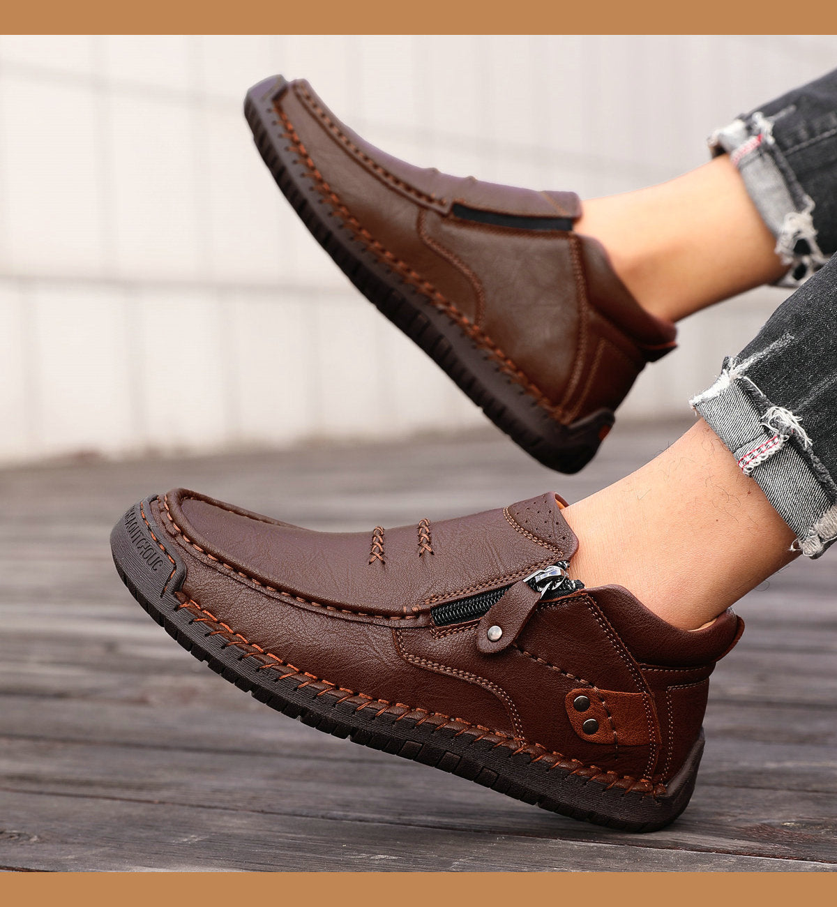 Bottes faites à la main royales classiques