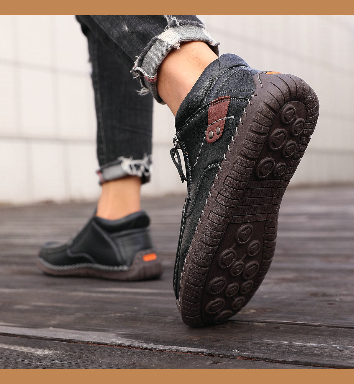 Bottes faites à la main royales classiques