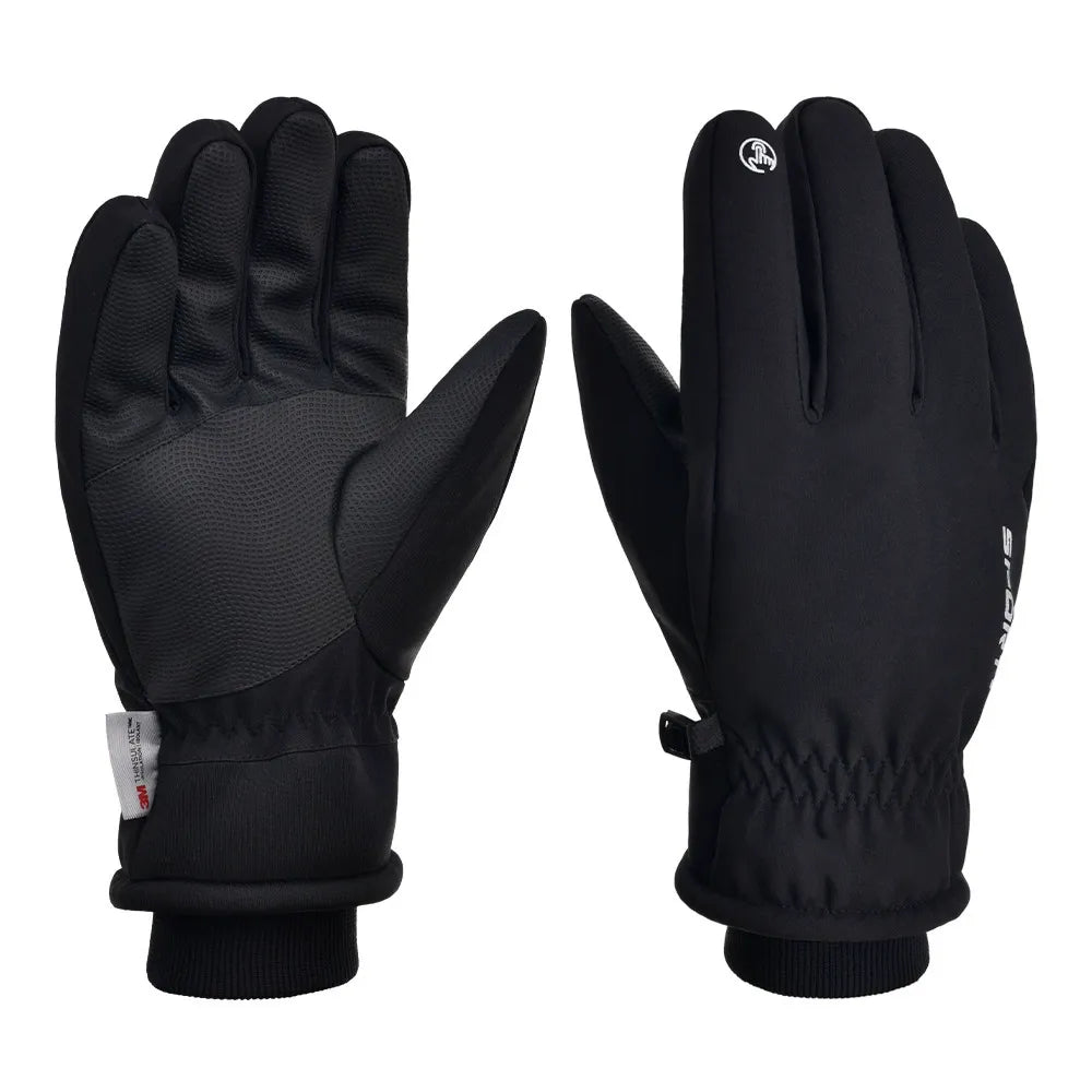 Winter Gloves Men Women Insulation & Plush Lining, -15°F Windproof & Water-Resistant
