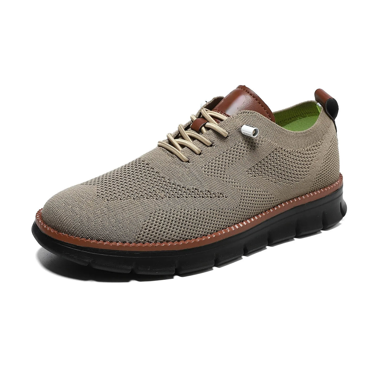 Men's Women's Lightweight Lace-up Casual Breathable Flying Woven Loafers Shoes (Unisex)