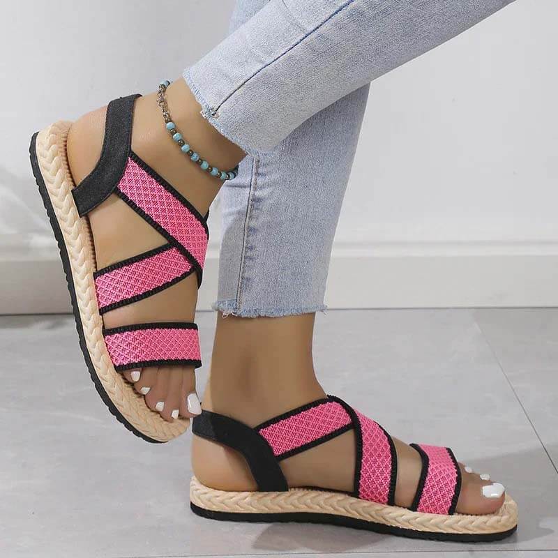 Women Lightweight Soft Summer Flat Beach sandals
