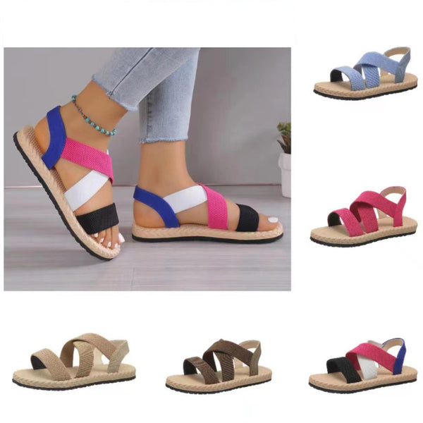 kaegreel elastic band sandals 31561 colorful